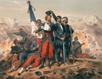 Napolean's Surrender at Sedan Vase